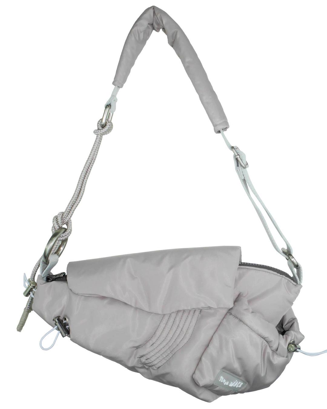 soft unbalanced bag_grey