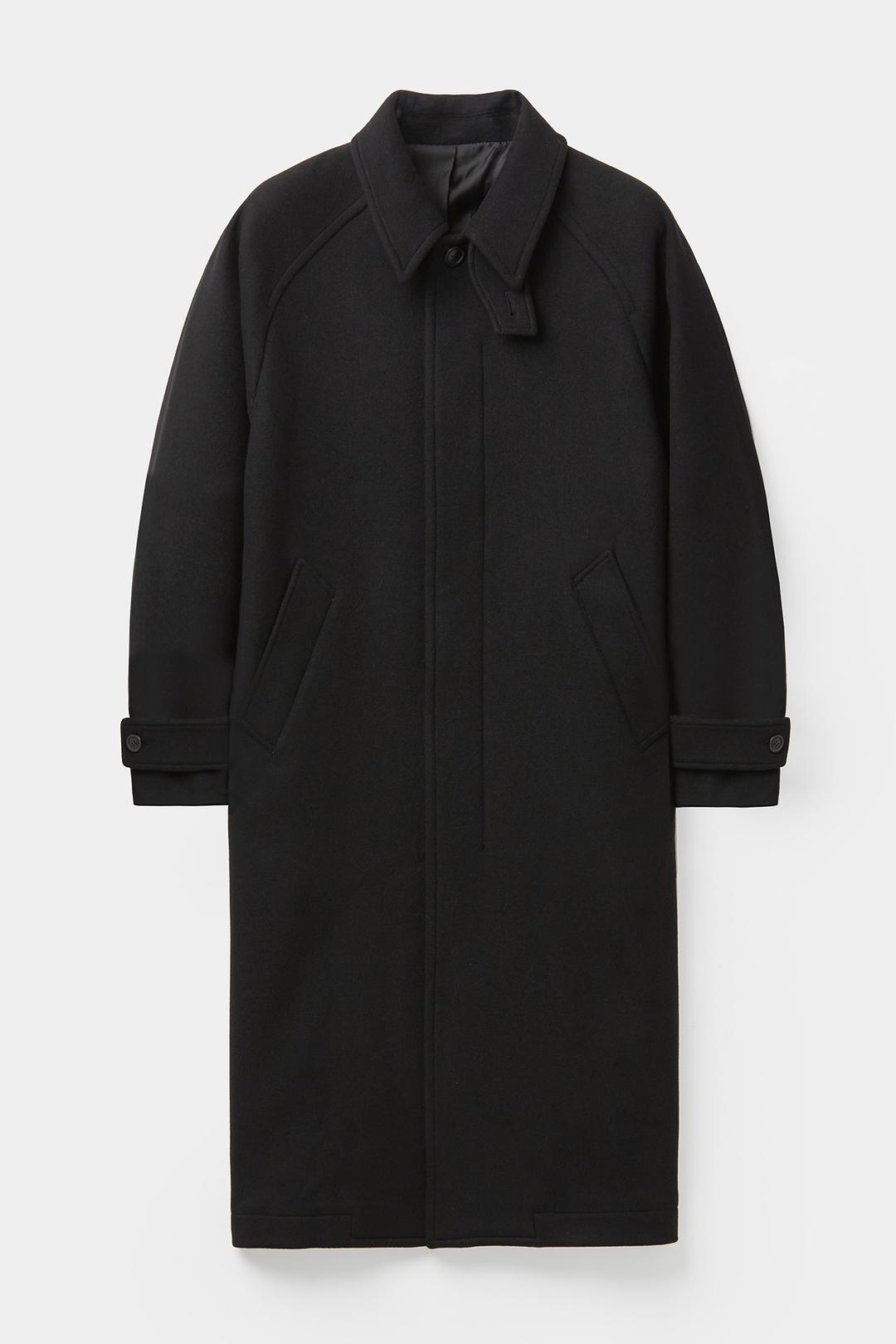 [10/10 RESERVED DELIVERY] [W] 벨란디 캐시미어 블렌드 발마칸 코트 (블랙)