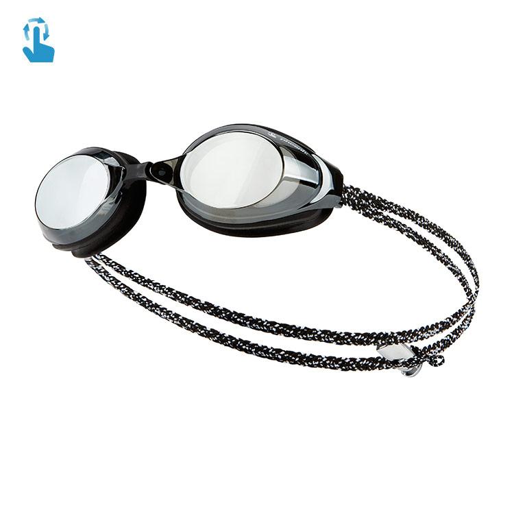 피닉스 코모도 패브릭 터치 안티포그 미러 수경 블랙 [PN-1200M FB TA (BLK)]