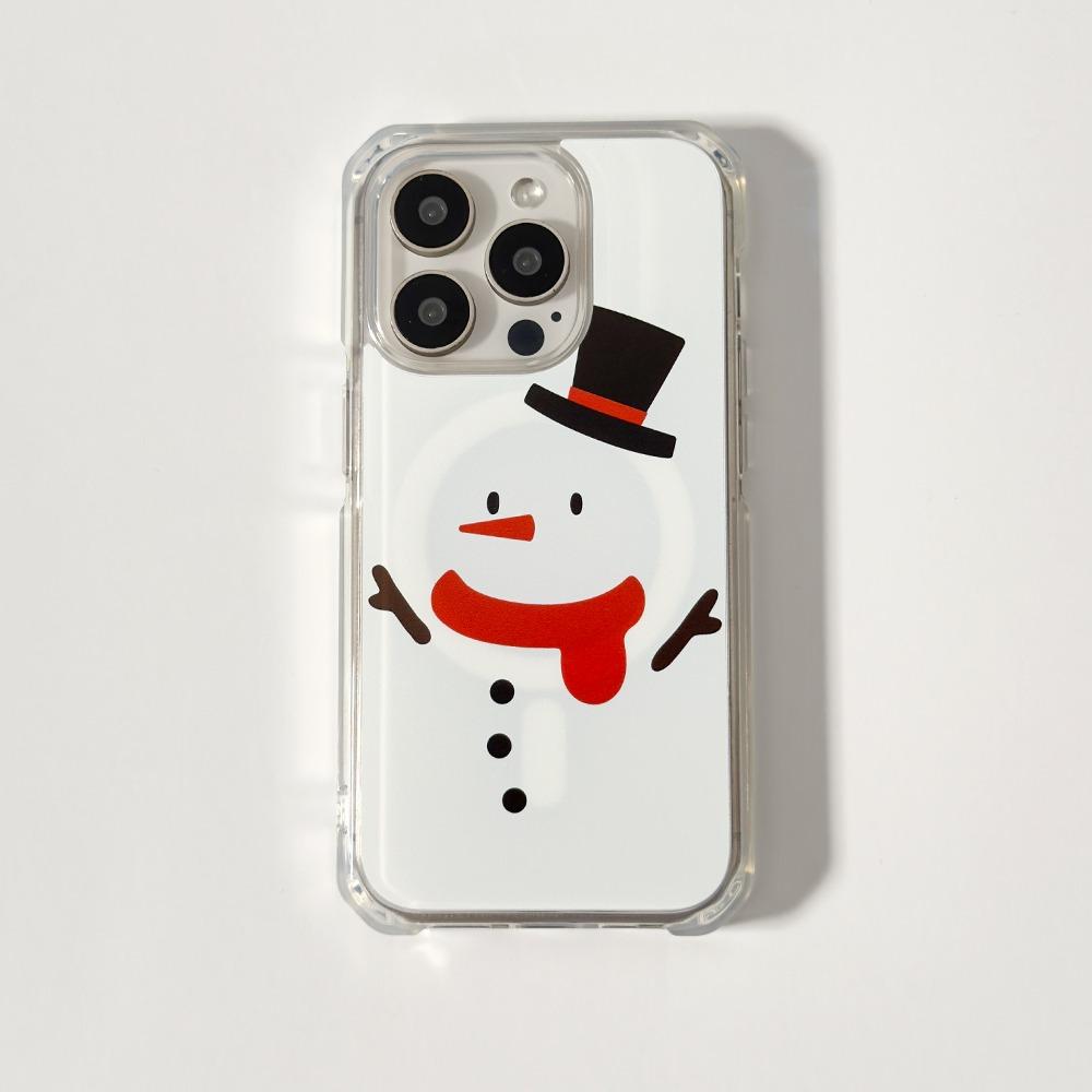 [맥세이프] Snowman 스노우맨 (맥세이프 젤하드 케이스)
