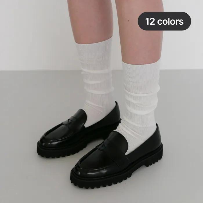 loose middle socks (12colors)