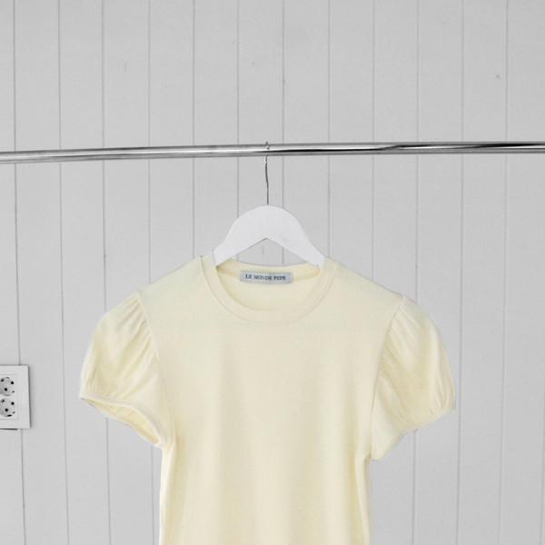 [pepe]baby short sleeve t-shirt(yellow)
