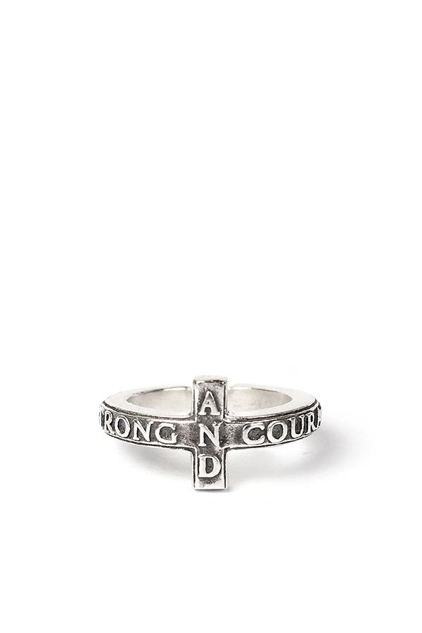 Bold cross ring