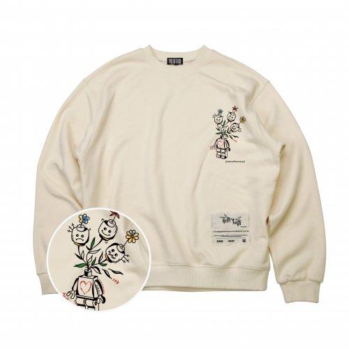 폴루션(POLLUTION)  타투 커플 스웻 셔츠 - 사이즈 & 후기 | 무신사