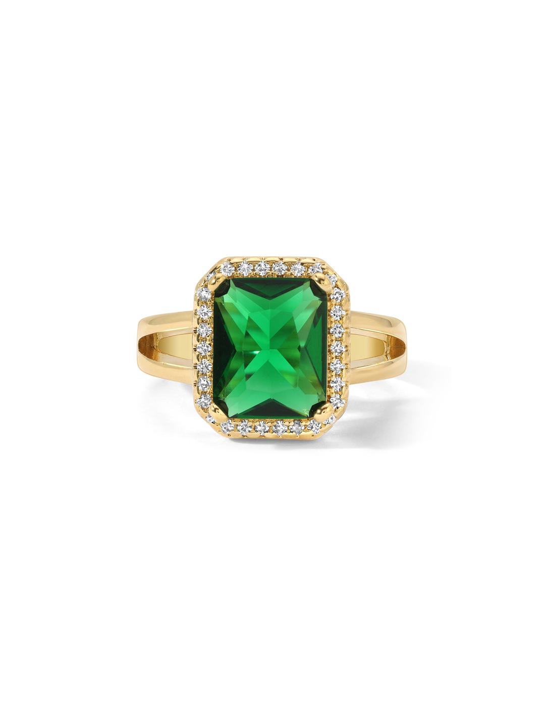 The Amoy Ring - Emerald / Style / 5