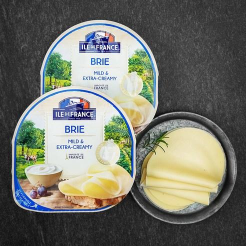 일드프랑스 브리 슬라이스 치즈, 150g, 2개 - 체다 | 쿠팡