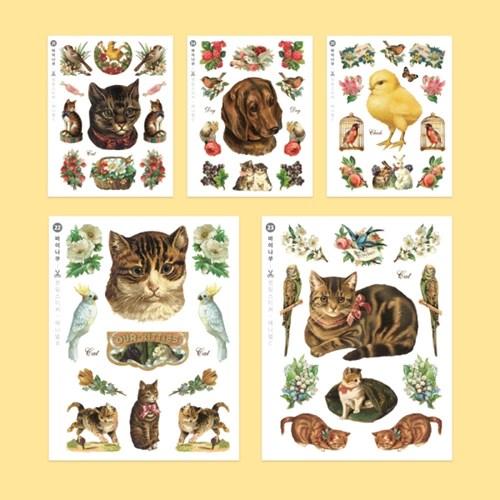 컷팅 스티커 - 애니멀