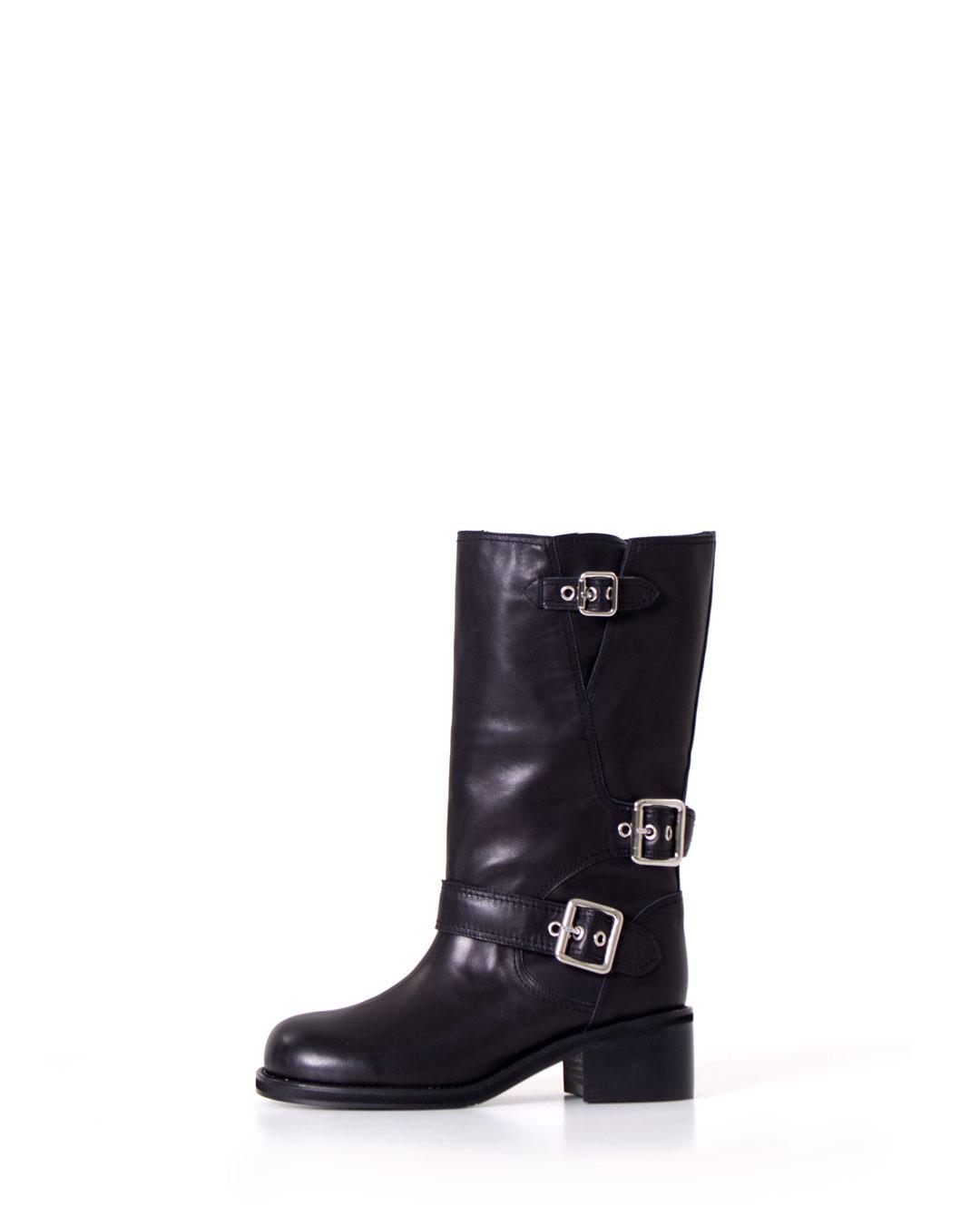 Biker Boots - BLACK