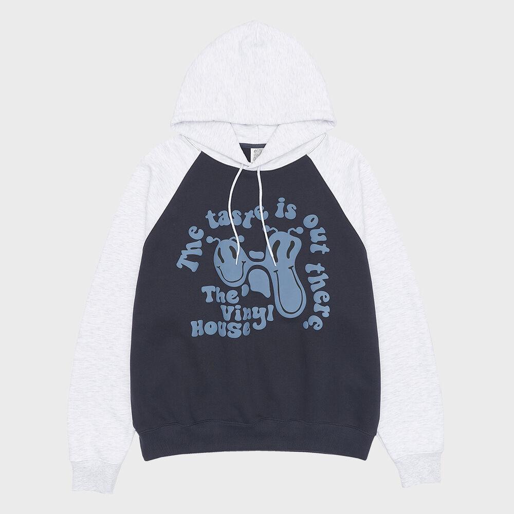 SMILE PAINTING HOODIE NAVY