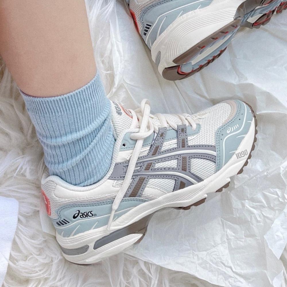 아식스 젤 1090 그레이 블루 1203A243-021 러닝화 한정판 데일리슈즈
