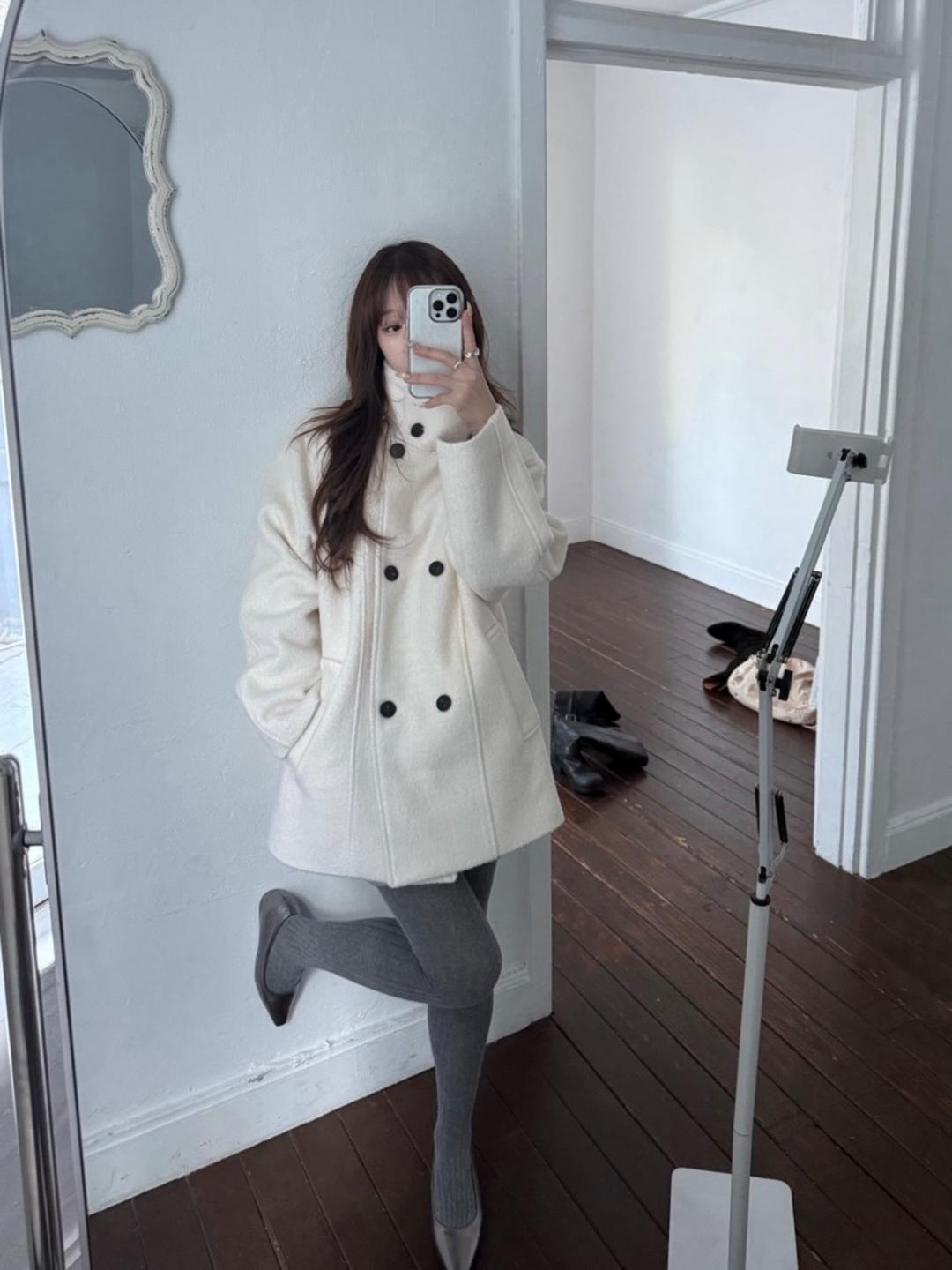 당일 Melody double coat