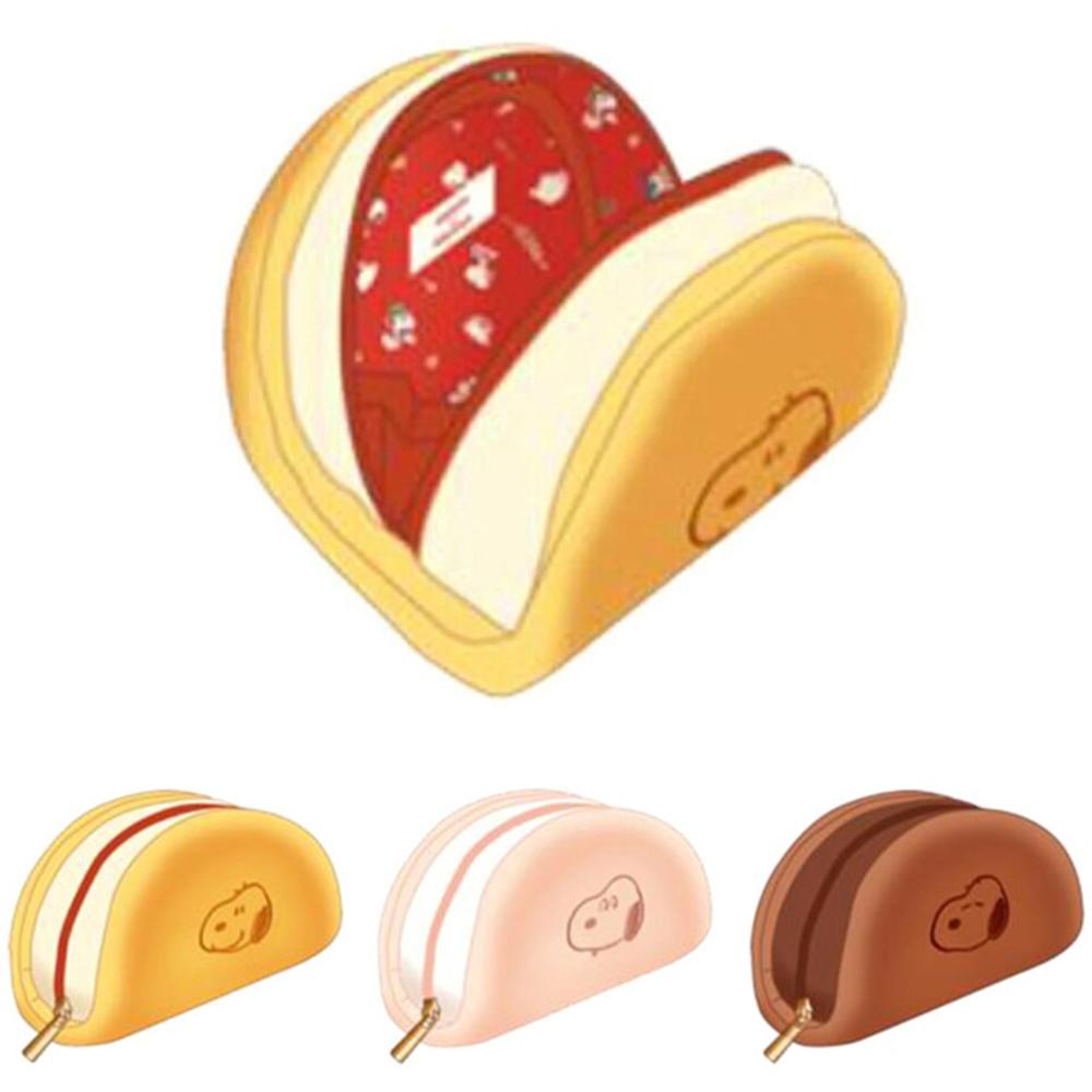 스누피 캐릭터 크림샌드 파우치(러브엔스위트) (일))