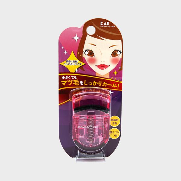 KAI 콤팩트 휴대용 뷰러 (핑크)
