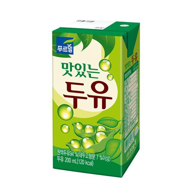 푸르밀 멸균 맛있는 두유 200ml*24팩