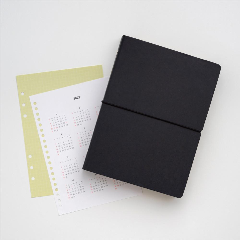 A5 6공 20공 다이어리 속지 종이 바인더 커버