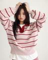 OLDTIMES 스트라이프 폴로 스웨터 (2 컬러)
