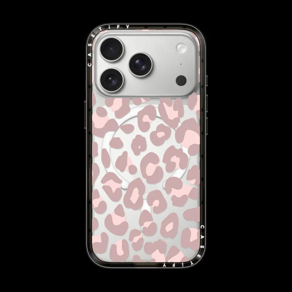 Dusty Pink Leopard Phone Case