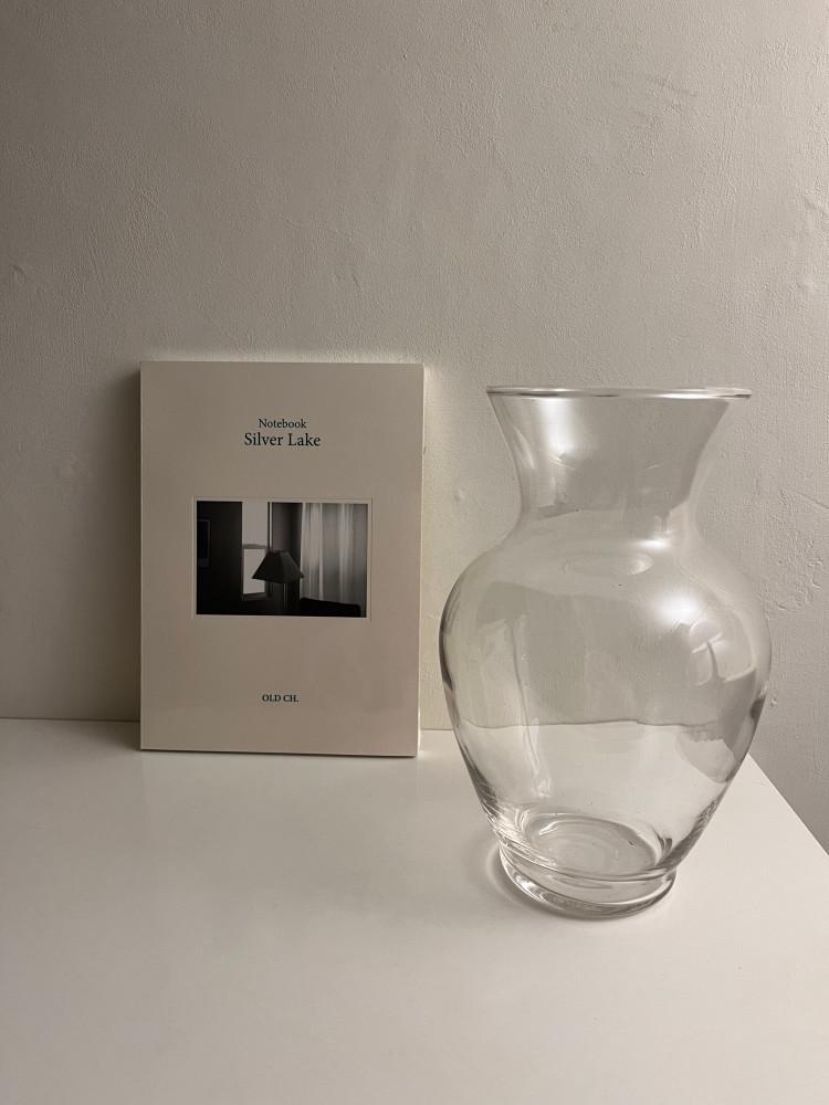 신혼선물 인테리어소품 유리화병 꽃 꽃병 vase [La maison rose] 오브제 베이스
