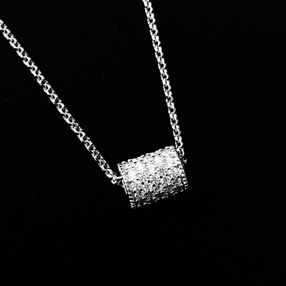 [위프레리] 실버 5A 리디아 목걸이, Silver 5A Lidia Necklace