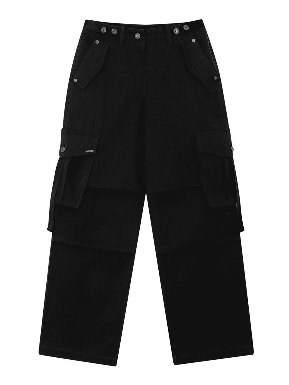 [INEGI] Archive Strap Cargo Pants (black)