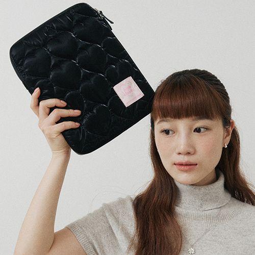 Heart Padded iPad Pouch(11inch)_HC2412PC001M 아이패드파우치