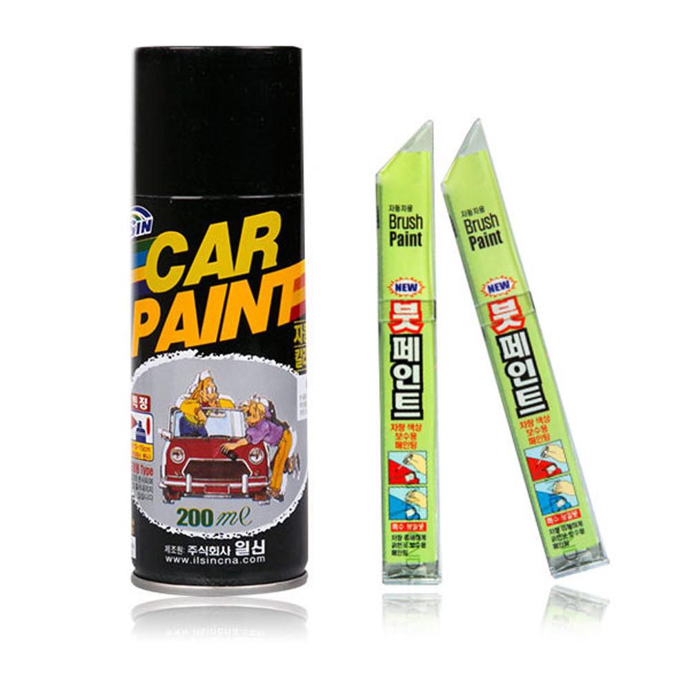 일신 자동차 카페인트 스프레이 붓펜 콤파운드 빠데 프라이머 무광 락카 브랜딩 신나