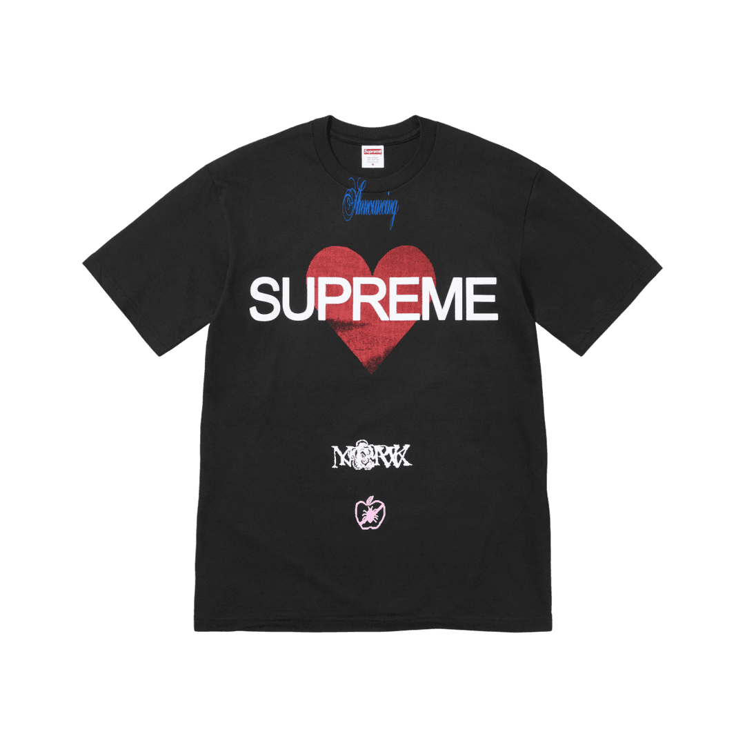 Supreme Announcing T-Shirt Black - 25SS