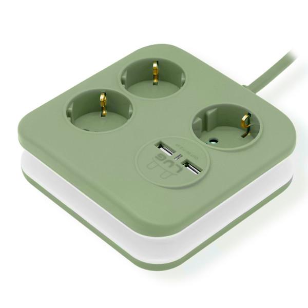 러그박스 사각 1.4M USB 민트 LB-3UMTMW