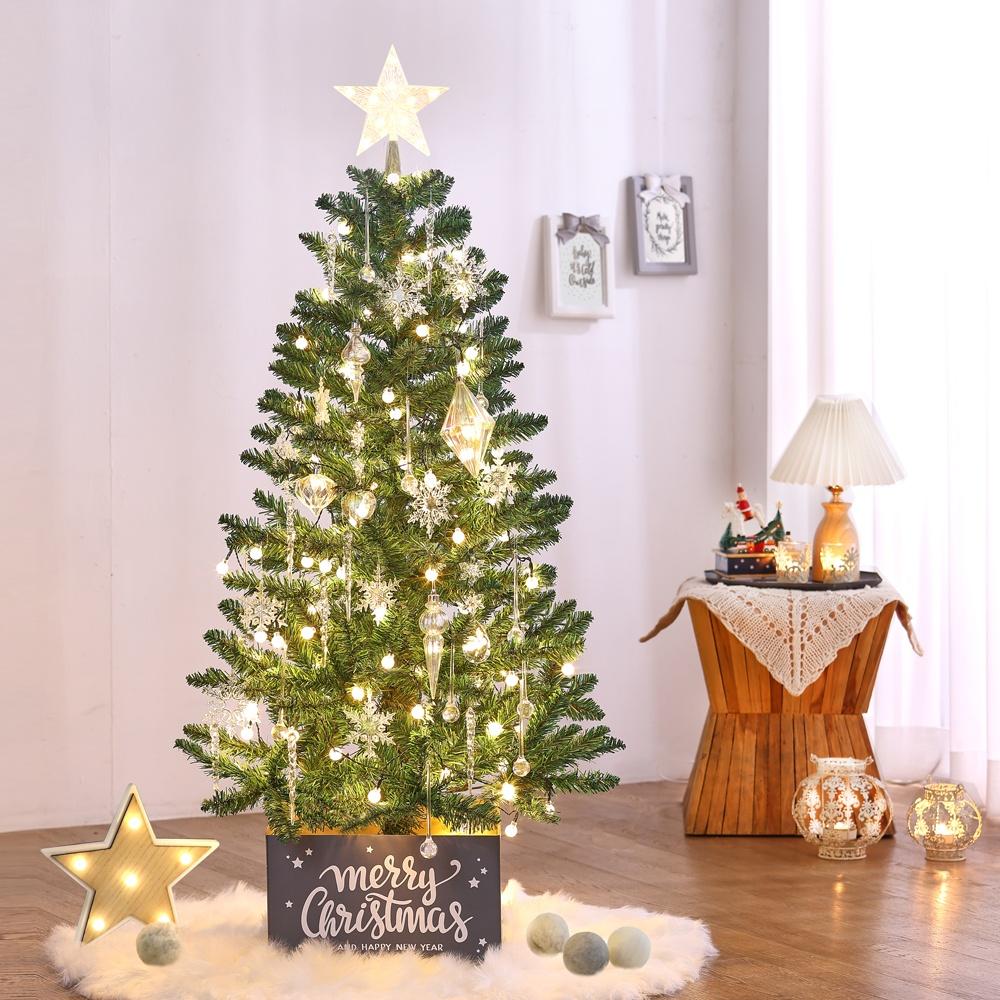 1.2M 크리스마스 트리 풀세트-오로라 윈터