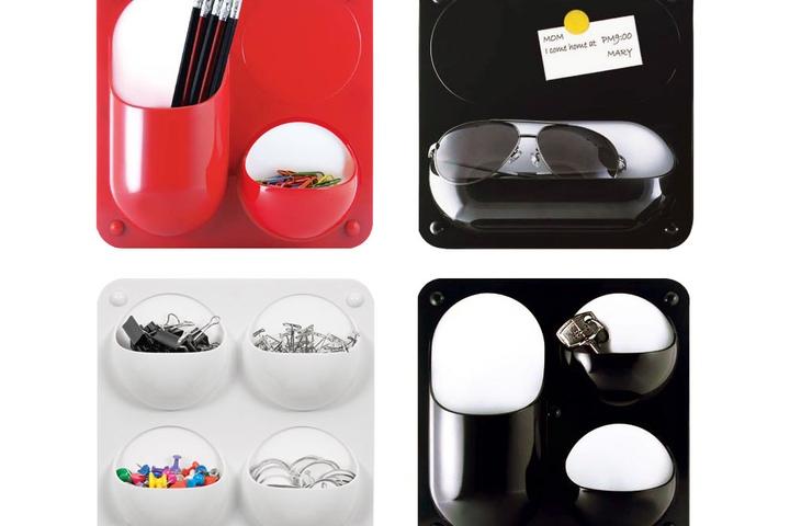 버블 월 포켓 타공판 멀티 자석수납 1+1