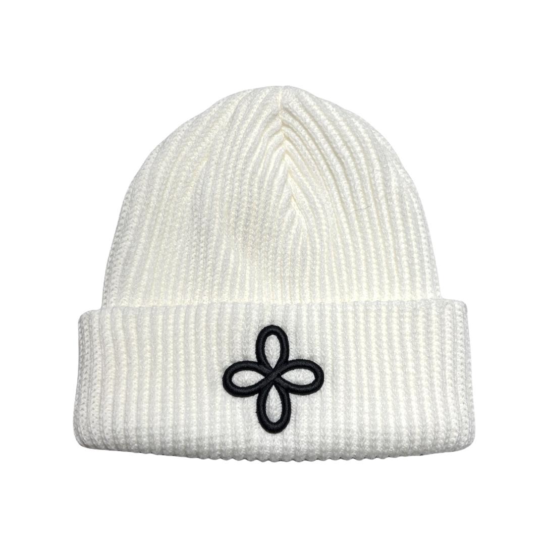 surgery embroidery logo beanie 'white'