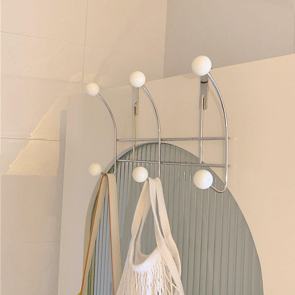 블레오 빈티지 우든볼 도어행거 문걸이 후크 옷걸이