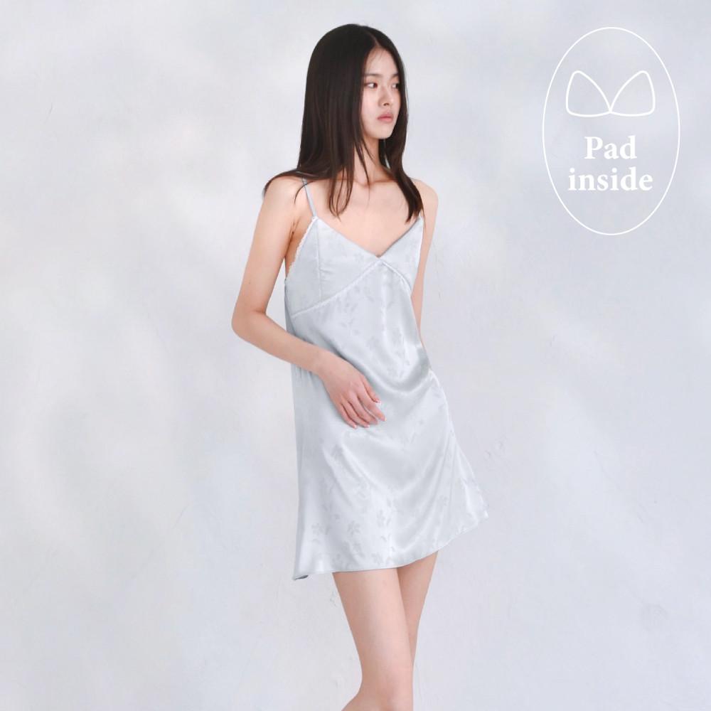 릴리 홈드레스 노브라 슬립잠옷 여성실내복