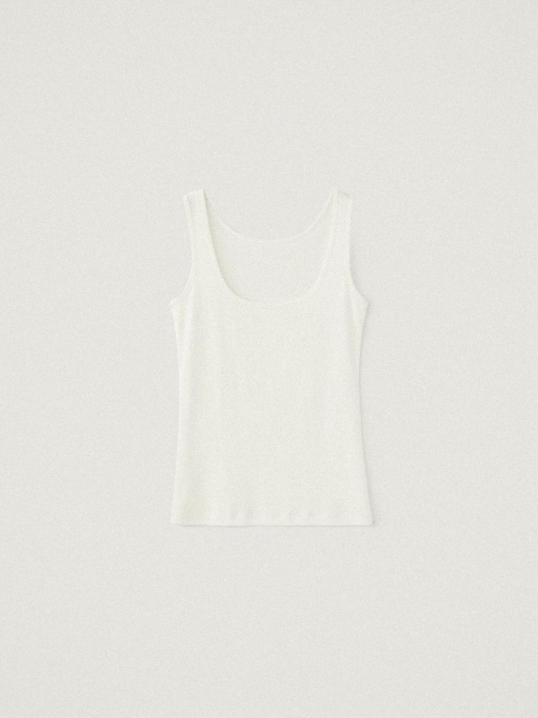 [ 2/25 순차 출고 예정 ]  2Way Sleeveless Top, Ivory