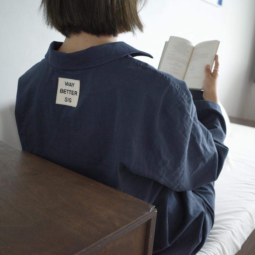 Ready to Pajamas (Navy)