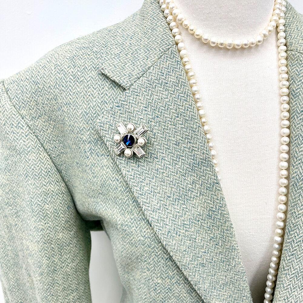 [삿치] 0105 CRYSTAL BROOCH