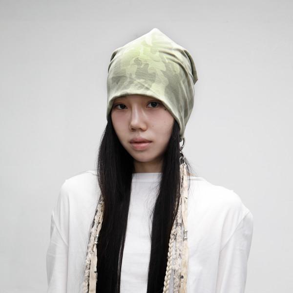 [PRE-ORDER] BRAIDED HAIR KEYRING BEANIE, CAMO