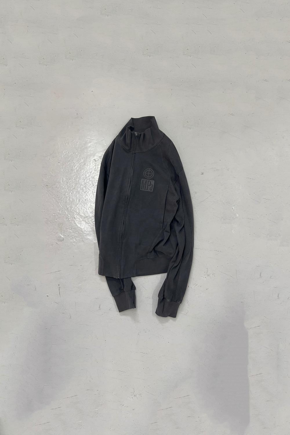 [Pre-order 10% off] MPa CONTRAST ZIPPED JACKET (BLACK) 12/2 순차배송