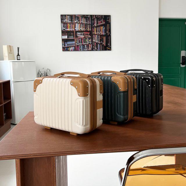 [당일발송]14인치 빈티지 레트로 기내용 / 여행용 미니 캐리어 7color