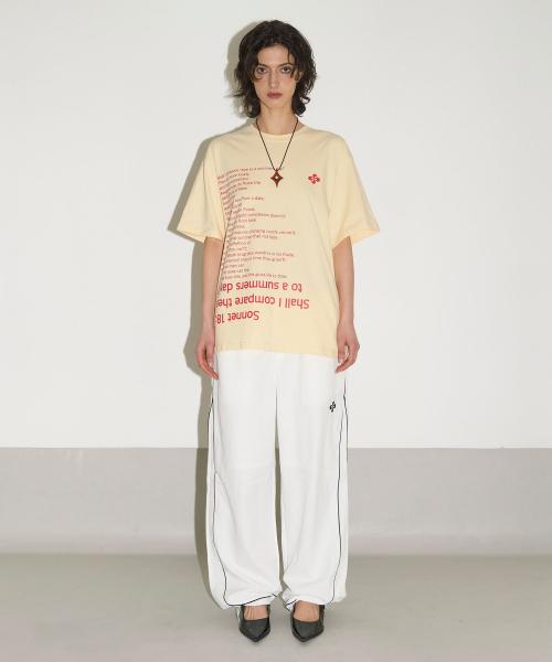 SONNET 18 T-SHIRT / butter