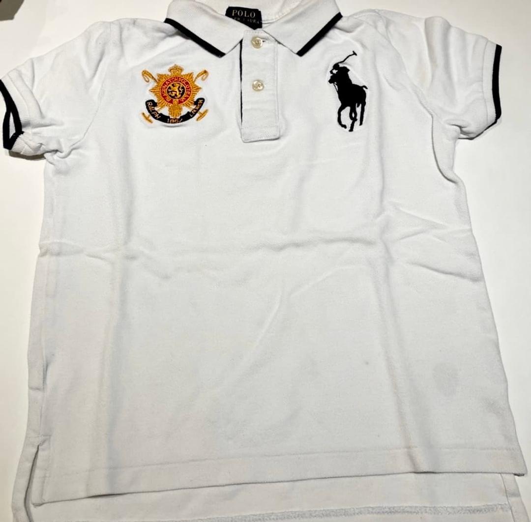 정품 폴로랄프로렌 빅포니 치프키프 카라 반팔티 화이트 | 후루츠패밀리