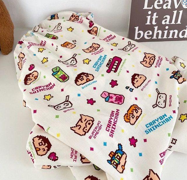 [커플/1+1] 짱구 짱구는못말려 잠옷바지 짱아 흰둥이 초코비 홈웨어 냉장고바지 파자마 커플 우정 트윈룩 남여공용 기념일 커플룩 시밀러룩 실크 이지웨어