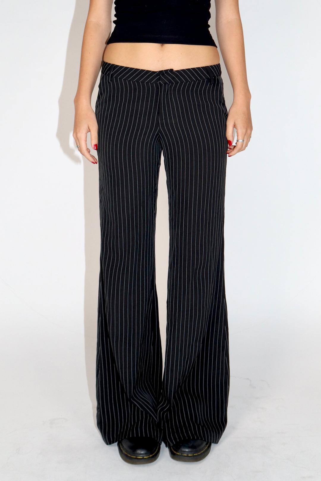 SCG MADE | Lucy Low-rise Striped Trousers