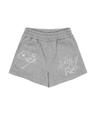 (w) TCM cap short sweat pants (grey)