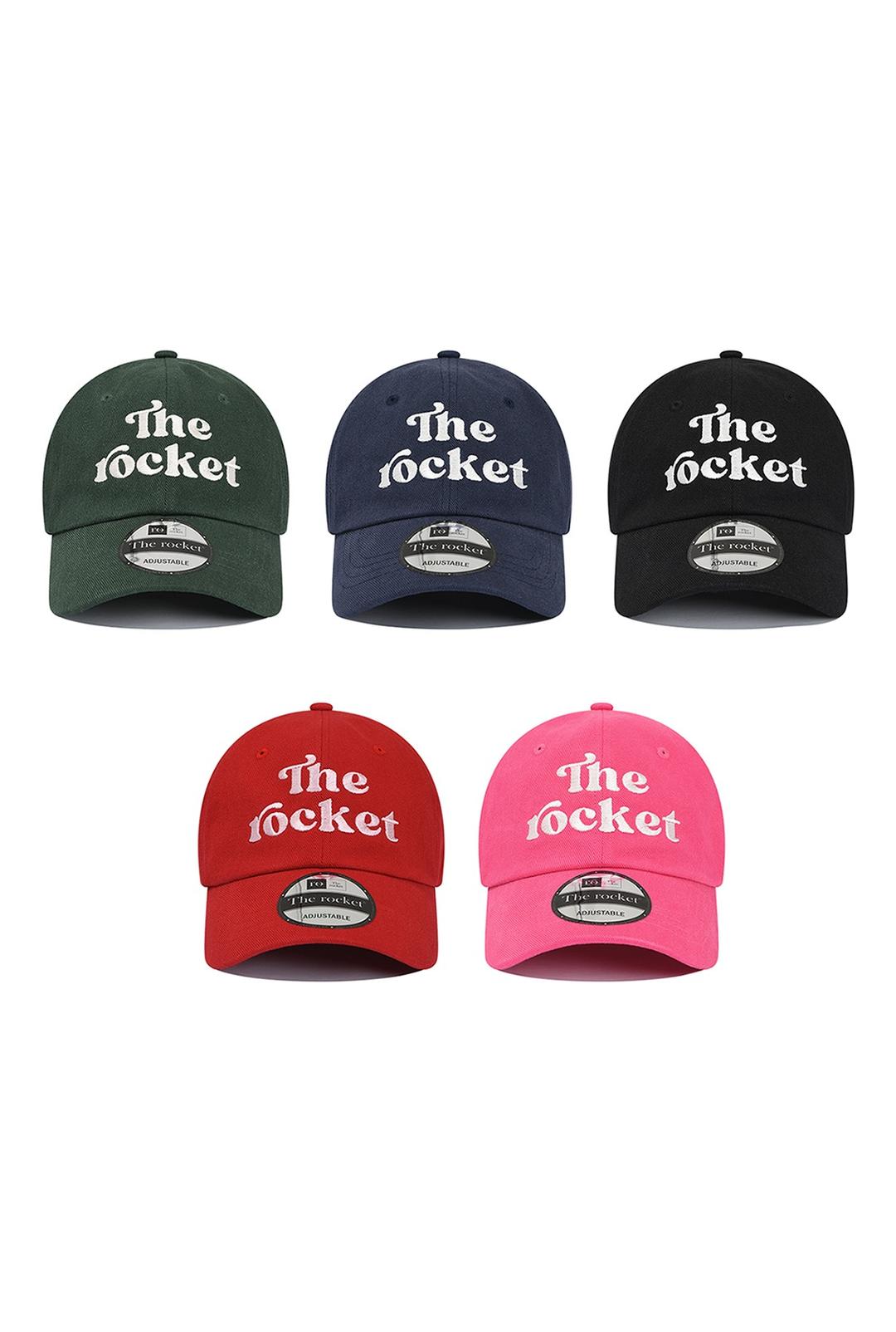 R CURLY LOGO BALL CAP [5colors]