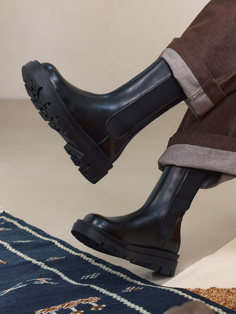 [도착보장] 첼시 플랫폼 부츠 5.0 HPWXAD4902