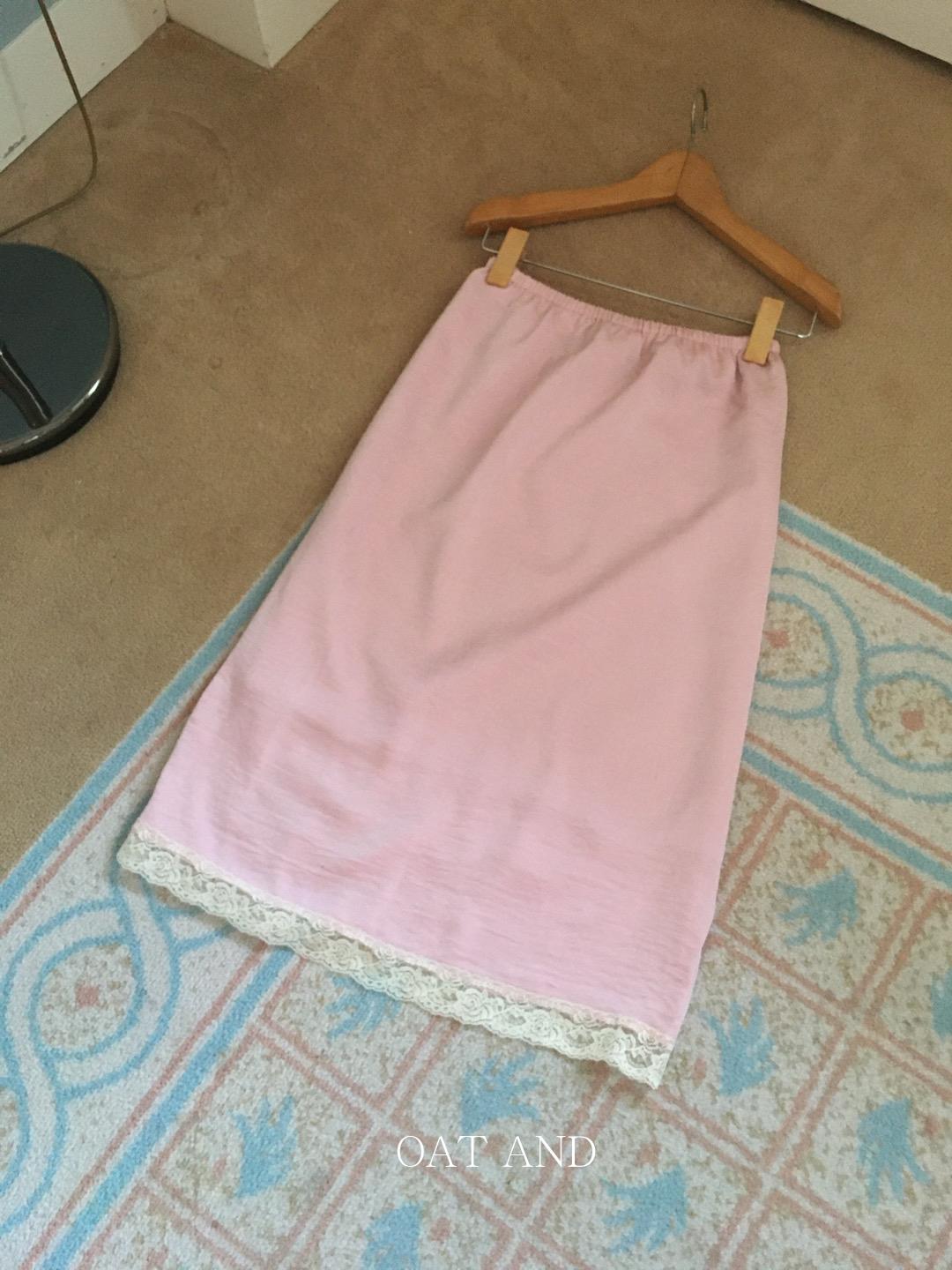 [made] 라일락 스커트 (핑크)