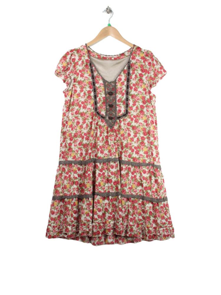 [중고] axes femme 로즈 레이스 캉캉 원피스