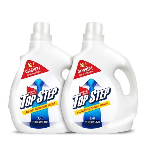 탑스텝 미세먼지 케어 고농축 세탁세제 3.4L, 3.4L, 2개