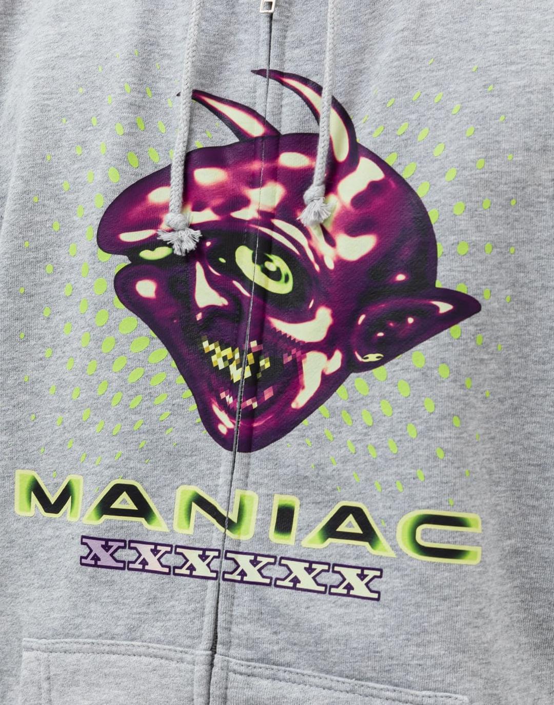 Maniac Hoodie (Grey)